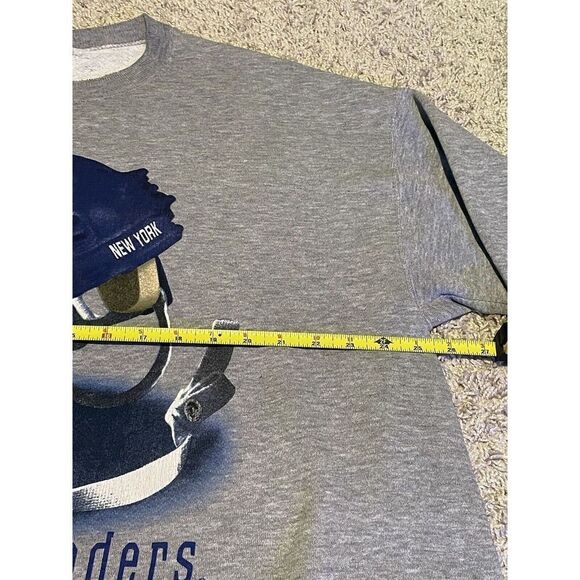 Vintage New York Islanders Fisherman Crewneck Sweatshirt Lee Sport Big Helmet XL - Picture 3 of 9
